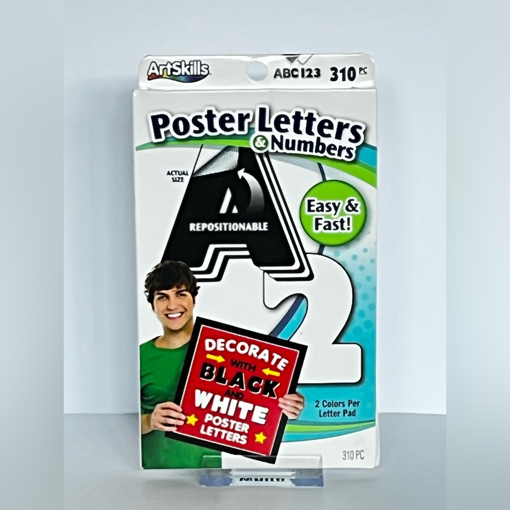 Repositionable Poster Letters & Numbers - Picture 11 of 11